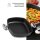 BAF Viereckservierpfanne Gigant Newline Induktion 28 x 28 cm, h 7.5 cm 4,0 l-Glasdeckel 28 x 28 cm