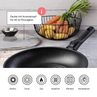 BAF Wakame 28 cm mit Glasdeckel und Aromaknopf Gigant Newline 28 cm x 6.0 cm 2.4 l