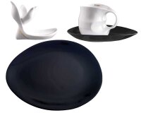 Luigi Colani Porzellan Frühstücksgedeck 4...