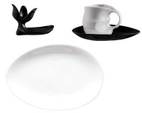 Luigi Colani Porzellan Frühstücksgedeck 4...