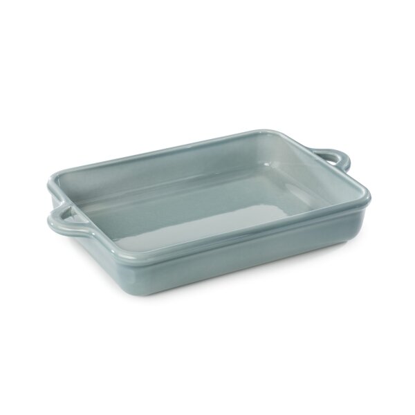 RECHTECKIGE INDUKTIONSAUFLAUFFORM 34 CM Wolkengrau REVOL BOMBANCE