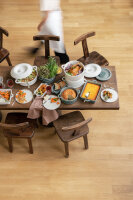 RUNDE OFENKASSEROLLE 26 CM OHNE DECKEL Alabaster Weiss