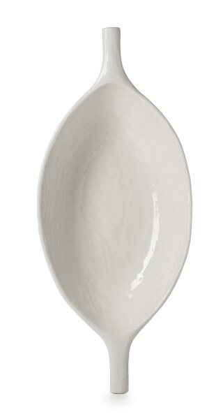 YLI POD-SERVIERSCHALE 33 CM Alabaster Weiss