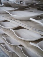 YLI POD-SERVIERSCHALE 33 CM Alabaster Weiss