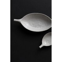 YLI POD-SERVIERSCHALE 33 CM Alabaster Weiss