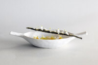 YLI POD-SCHAELCHEN 16 CM Alabaster Weiss