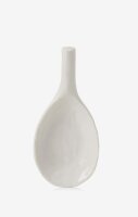 YLI AMUSE GUEULE LÖFFEL/ ABLAGE-LÖFFEL 9 CM Alabaster Weiss