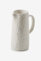 YLI WASSERKRUG/ PITCHER/ VASE 1,2 L Alabaster Weiss