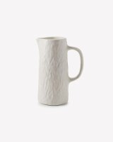 YLI WASSERKRUG/ PITCHER/ VASE 1,2 L Alabaster Weiss