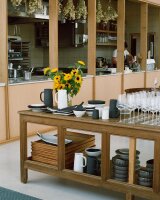 YLI WASSERKRUG/ PITCHER/ VASE 1,2 L Alabaster Weiss