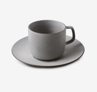 EQUINOXE TEETASSE MIT UNTERTASSE 200 ml Pfeffer