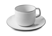 EQUINOXE TEETASSE MIT UNTERTASSE 200 ml Weiss Kumulus