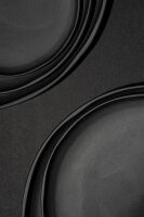 CARACTERE DESSERTTELLER 21 cm Matt schiefer styl