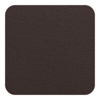 Fleximats Untersetzer, 4er Set, 10x10cm, Braun/Weiß