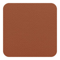 Fleximats Untersetzer, 4er Set, 10x10cm, Cognac/Schwarz