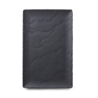 STEAK SERVIERPLATTE 33 cm  x 21 cm RECHTECKIG Matt schiefer