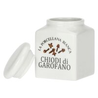Gewürzdosen-Set 4-teilig Origano, Peperoncino, Chiodi di Garofano und Noce Moscata 0,175 l