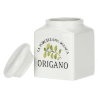 Gewürzdosen-Set 4-teilig Origano, Peperoncino, Chiodi di Garofano und Noce Moscata 0,175 l