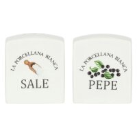 Salz/ Pfeffer Set 2 teilig 3 x 6 x 6,5 cm