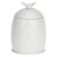 Honigtopf mit Honiglöffel 12 x 8 cm