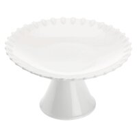 Tortenplatte auf Fuß Romeo Alzata 21 x 13 cm