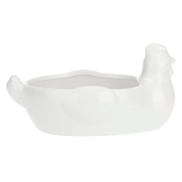 Eierhalter/ Eierschale Henne "Gallina Portauova" Fattoria 21,5 x 14 x 11