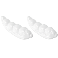 Besteckablage 2er Set "Poggiaposate Baccello" Fattoria 7 x 3 cm