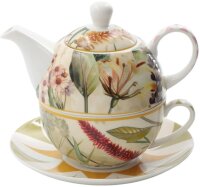 Tea4One mit Untertasse MIRABILIA 400 ml gelb