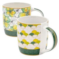 Porzellanbecher 2er Set MIRABILIA 350 ml...