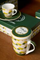 Espressotassen mit Untertassen 2er Set MIRABILIA 90 ml "Libellula"