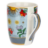 Teebecher mit Deckel & Filter MIRABILIA 300 ml „Sole & Luna“