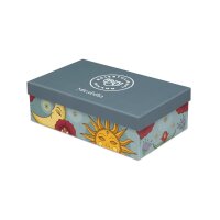 Espressotassen mit Untertassen 2er Set MIRABILIA 90 ml „Sole & Luna“