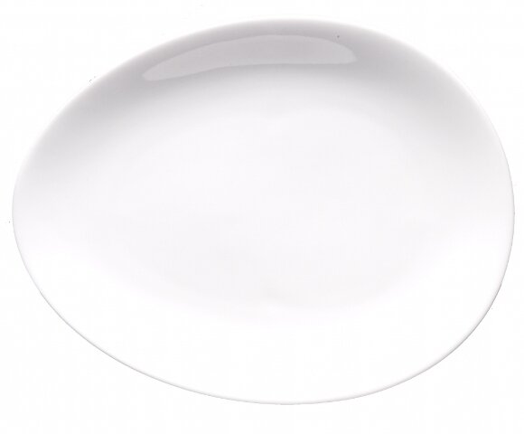Luigi Colani Porzellan Untertasse für Jumbotasse weiß