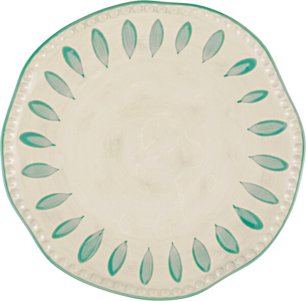 Speiseteller Domitilla Aqua Grün