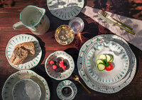 Suppenteller Domitilla Aqua Grün