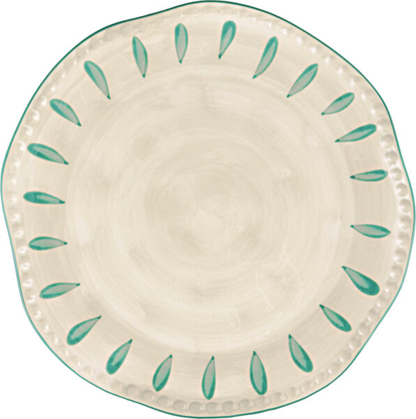Servierteller Domitilla Aqua Grün