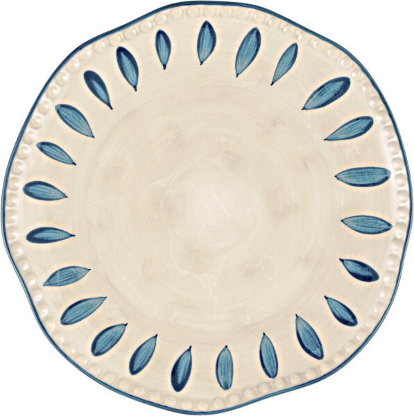 Speiseteller Domitilla Nachtblau