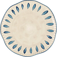 Speiseteller Domitilla Nachtblau