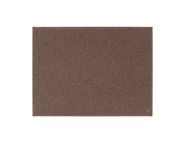 Platzset Textilstruktur 40 x 30 cm braun