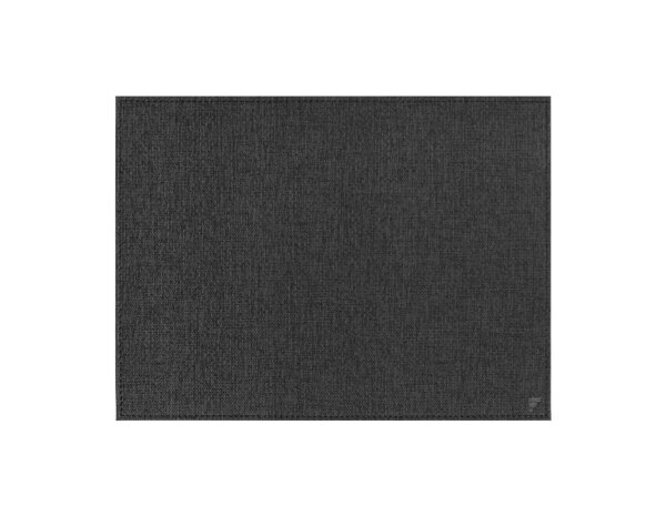 Platzset Textilstruktur 40 x 30 cm schwarz