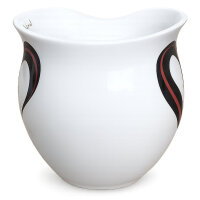 Luigi Colani Kaffeebecher XXL Heart red/black