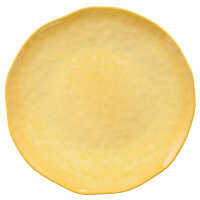 Teller flach Ø 27 cm Atmosfera ocker Set mit 2...