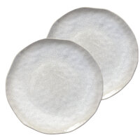 Teller flach Ø 27 cm Atmosfera Taube Set mit 2...