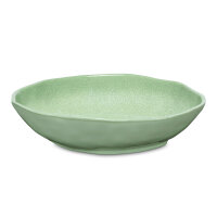 Teller tief / Suppenteller Ø 21 cm Atmosfera grün Set mit 2 Stück