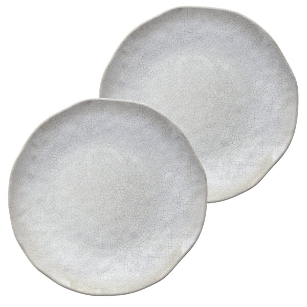 Frühstücksteller / Dessertteller Ø 21 cm Atmosfera Taube Set mit 2 Stück