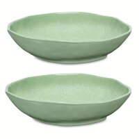 Geschirrset 8-teilig Atmosfera grün Melamin