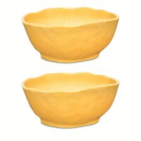 Geschirrset 8-teilig Atmosfera ocker