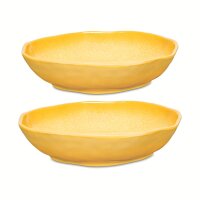 Geschirrset 8-teilig Atmosfera ocker