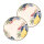 Teller flach / Speiseteller Ø 27 cm Limu Set mit 2 Stück