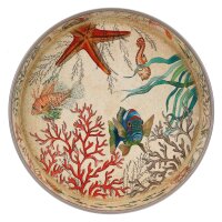 Serviertablett Ø 35 cm Sea Life
